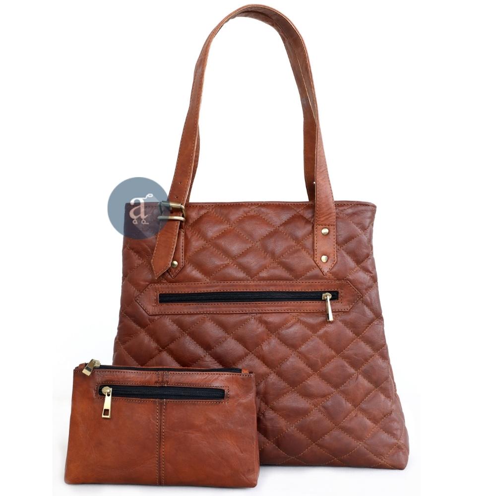 Designer Tote with Small Purse