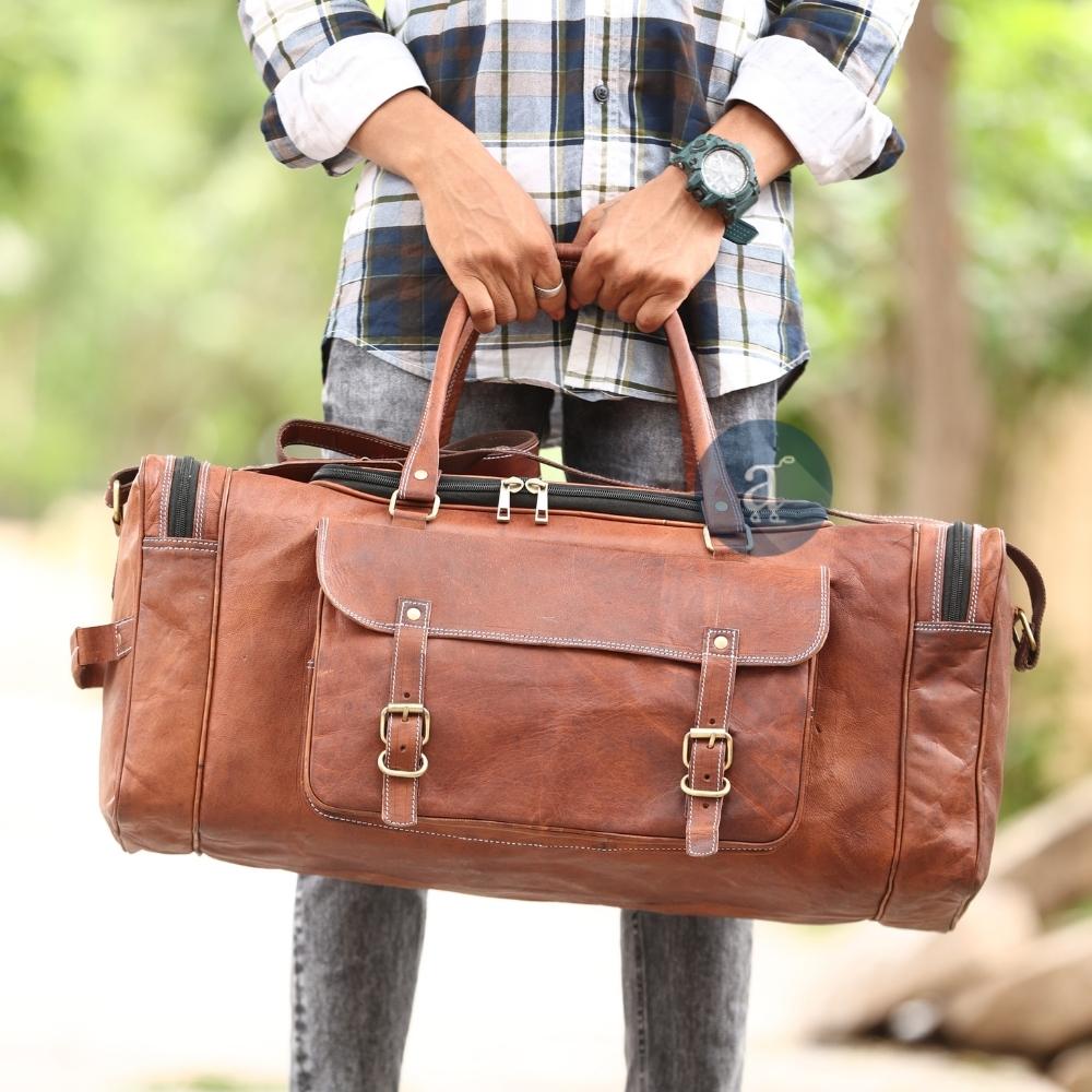 Picture of Man Carrying The Safari with Top Handles